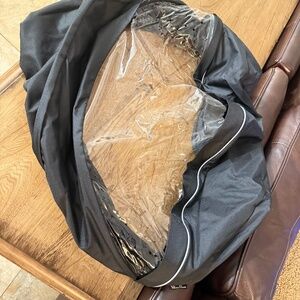 Silvercross stroller rain cover black